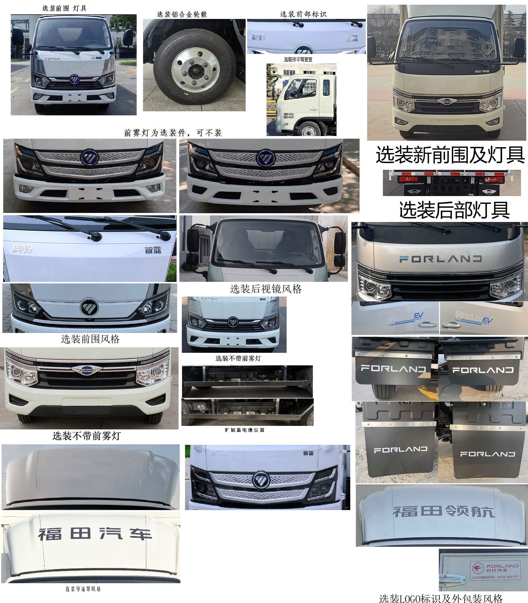 福田牌BJ5044CCYEV5純電動倉柵式運(yùn)輸車公告圖片