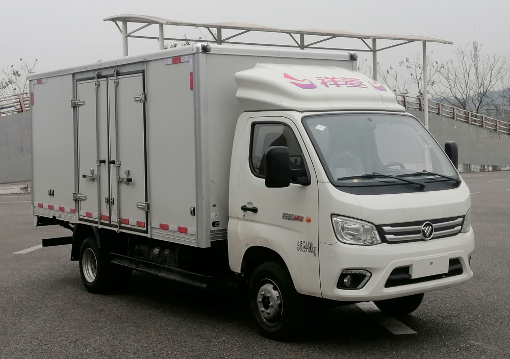 福田牌BJ5042XXY9JC6-07廂式運(yùn)輸車公告圖片