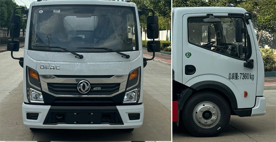 胤鑫牌GYW5070ZYSE6壓縮式垃圾車公告圖片