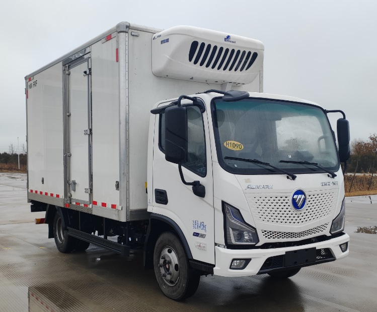 福田牌BJ5045XLCEVZ6純電動(dòng)冷藏車公告圖片