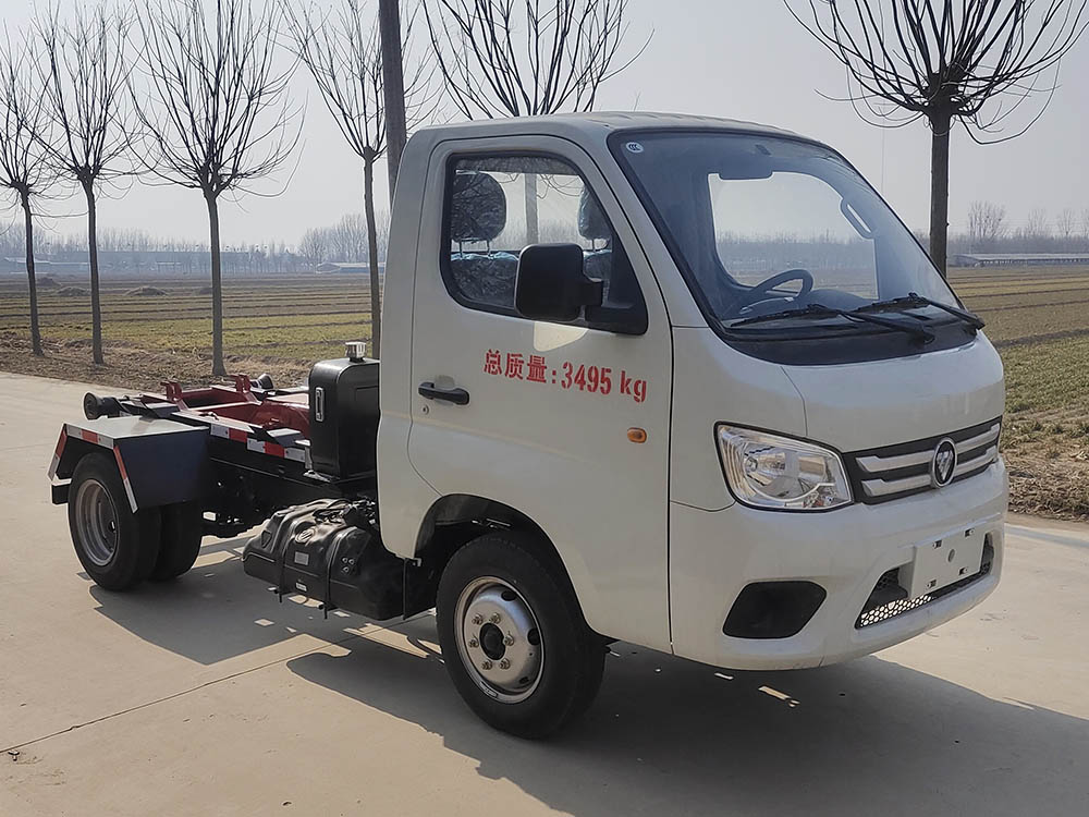 天運(yùn)威牌TYW5033ZXXB6車廂可卸式垃圾車公告圖片