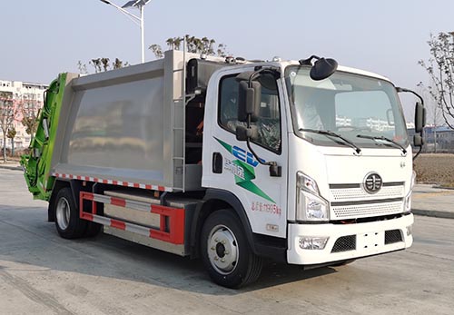 虹宇牌HYS5120ZYSBEV純電動(dòng)壓縮式垃圾車公告圖片