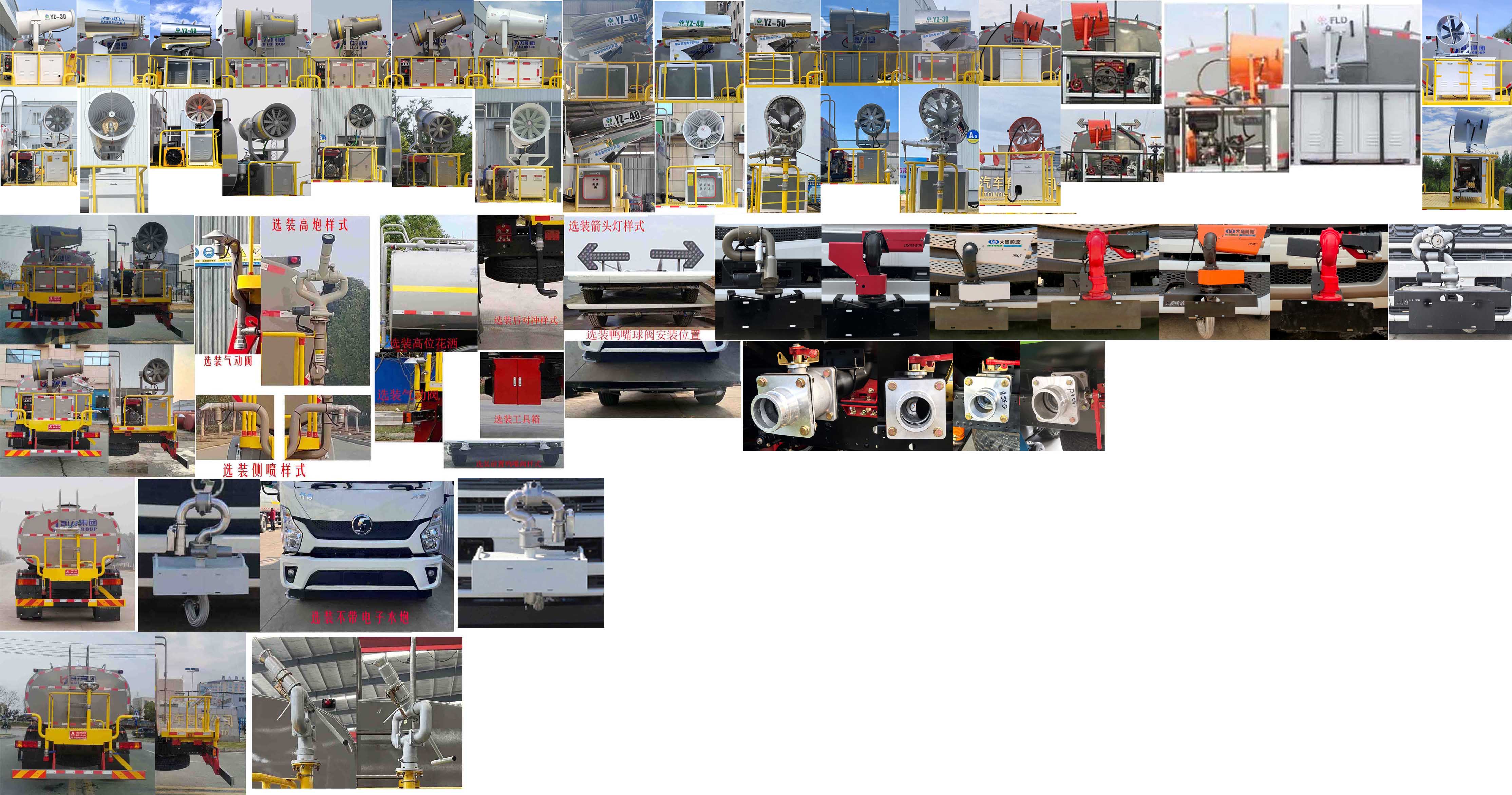 凱力風(fēng)牌KLF5161GPSS6綠化噴灑車公告圖片