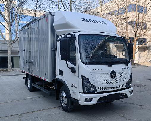 福田牌BJ5045XXYHEV1混合動(dòng)力廂式運(yùn)輸車公告圖片