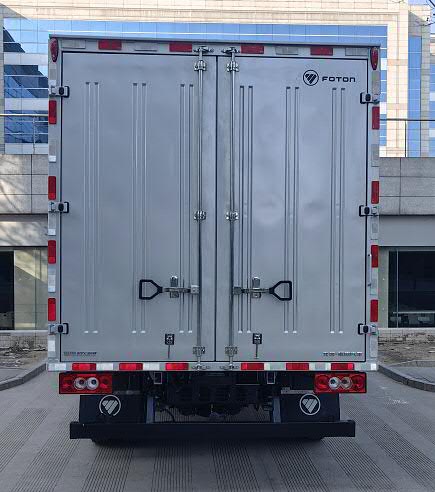 福田牌BJ5045XXYHEV1混合動(dòng)力廂式運(yùn)輸車公告圖片