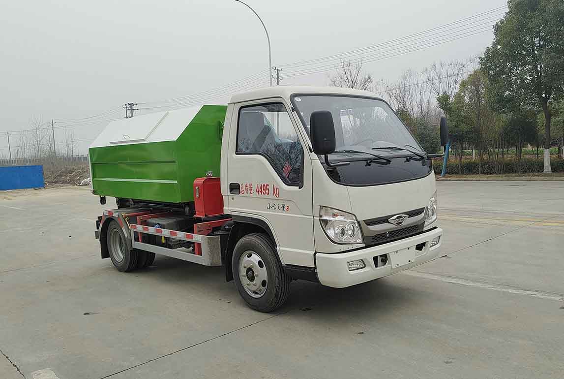 凱力風(fēng)牌KLF5042ZXXB6車(chē)廂可卸式垃圾車(chē)公告圖片