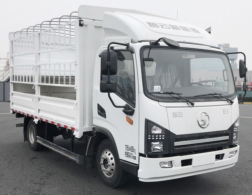陜汽牌SX5046CCYBEV341N1純電動倉柵式運輸車公告圖片