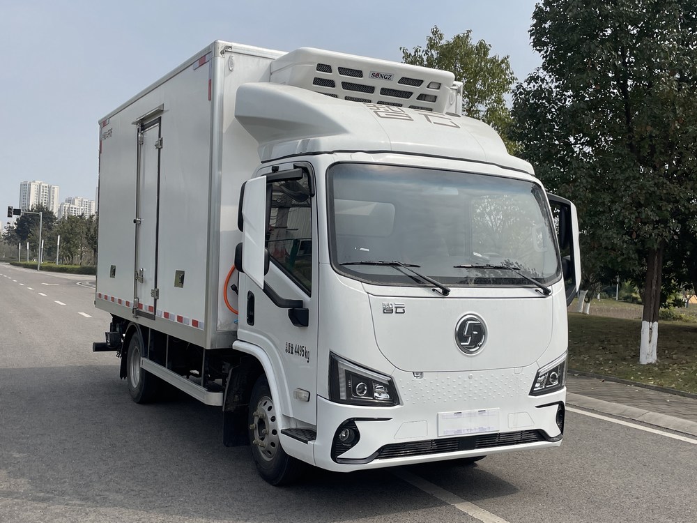 陜汽牌SX5045XLCBEV341N1純電動冷藏車公告圖片