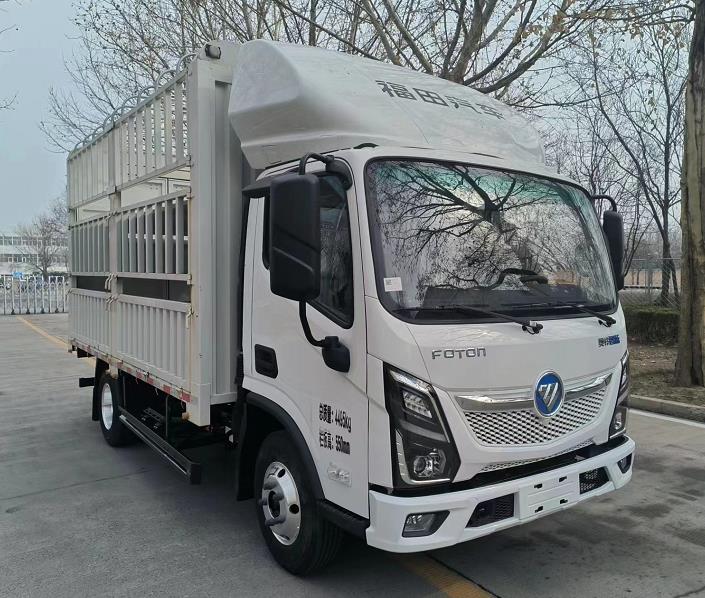 福田牌BJ5045CCYHEV1混合動(dòng)力倉(cāng)柵式運(yùn)輸車公告圖片