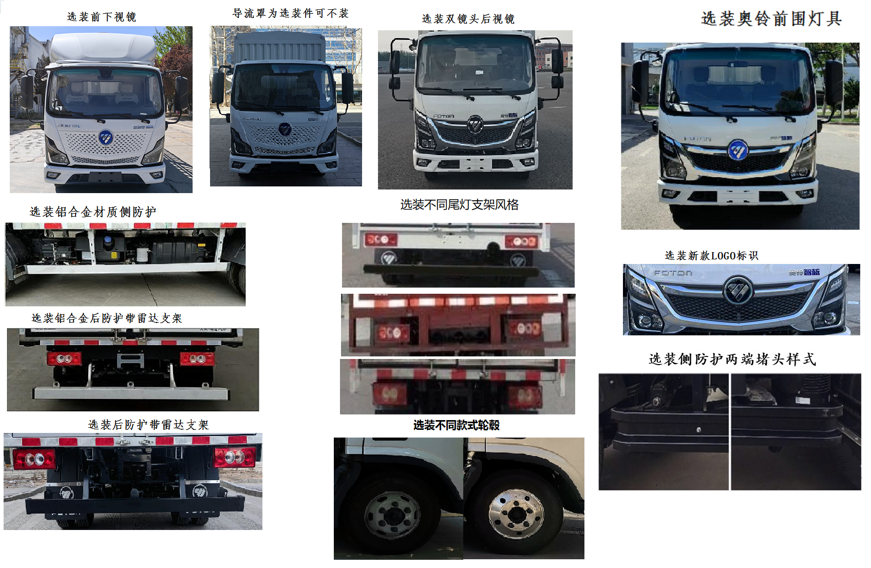 福田牌BJ5045CCYHEV1混合動(dòng)力倉(cāng)柵式運(yùn)輸車公告圖片