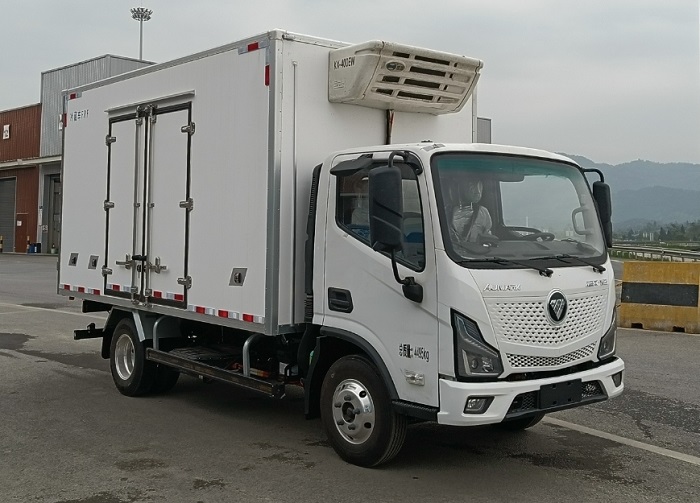 福田牌BJ5045XLCHEV1混合動力冷藏車公告圖片