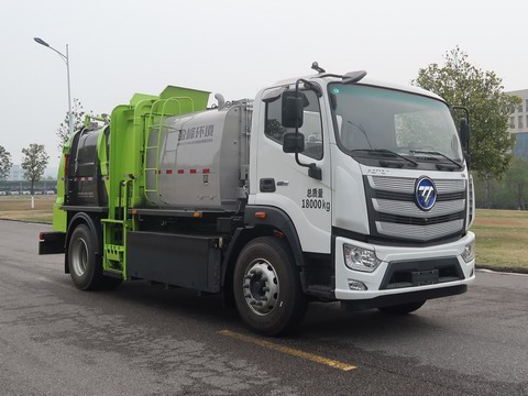 中聯(lián)牌ZBH5180TCABJABEV純電動餐廚垃圾車公告圖片