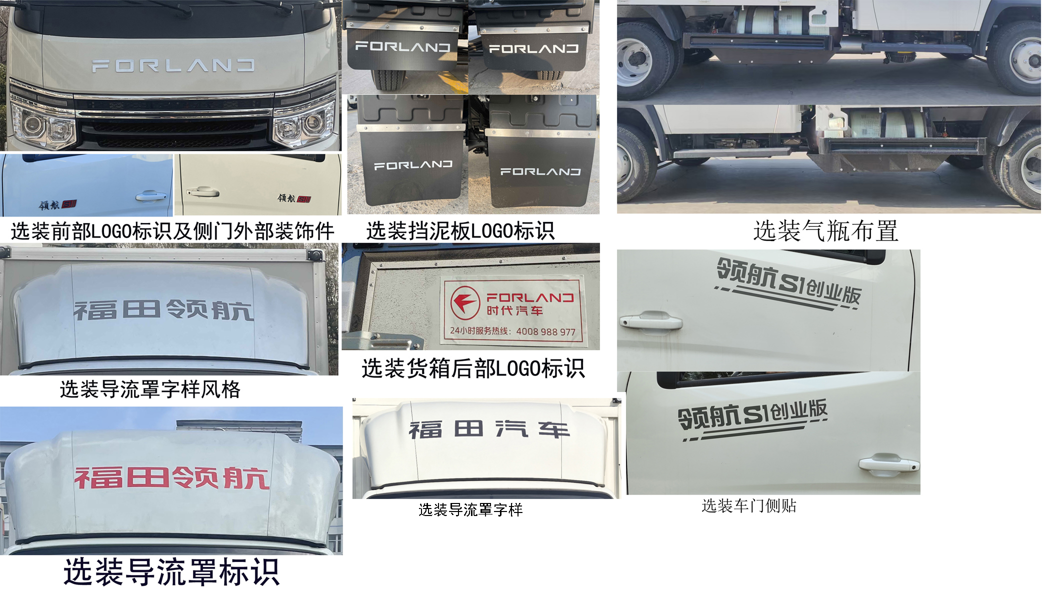 福田牌BJ5035XXY4AC6-30廂式運(yùn)輸車公告圖片