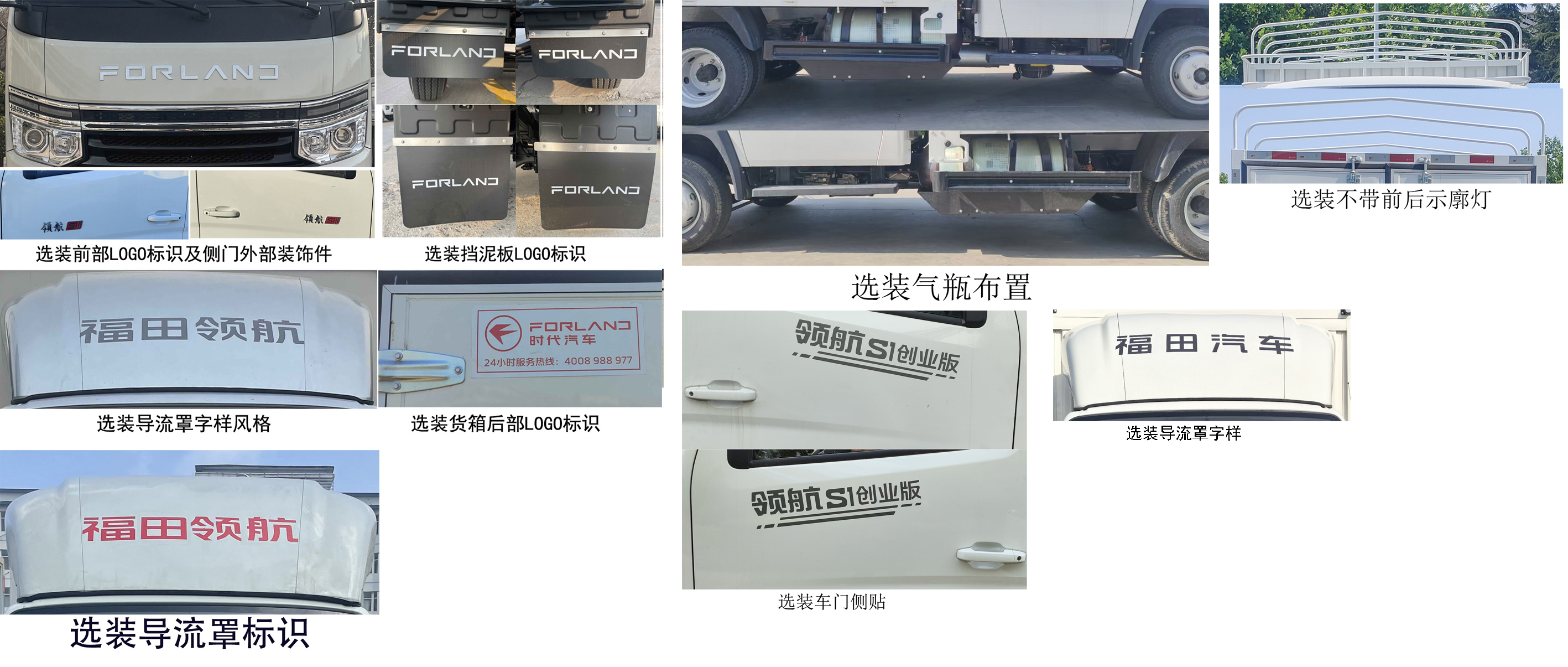 福田牌BJ5035CCY4AC6-30倉柵式運(yùn)輸車公告圖片