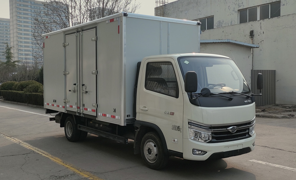 福田牌BJ5035XXY4JC6-30廂式運(yùn)輸車公告圖片