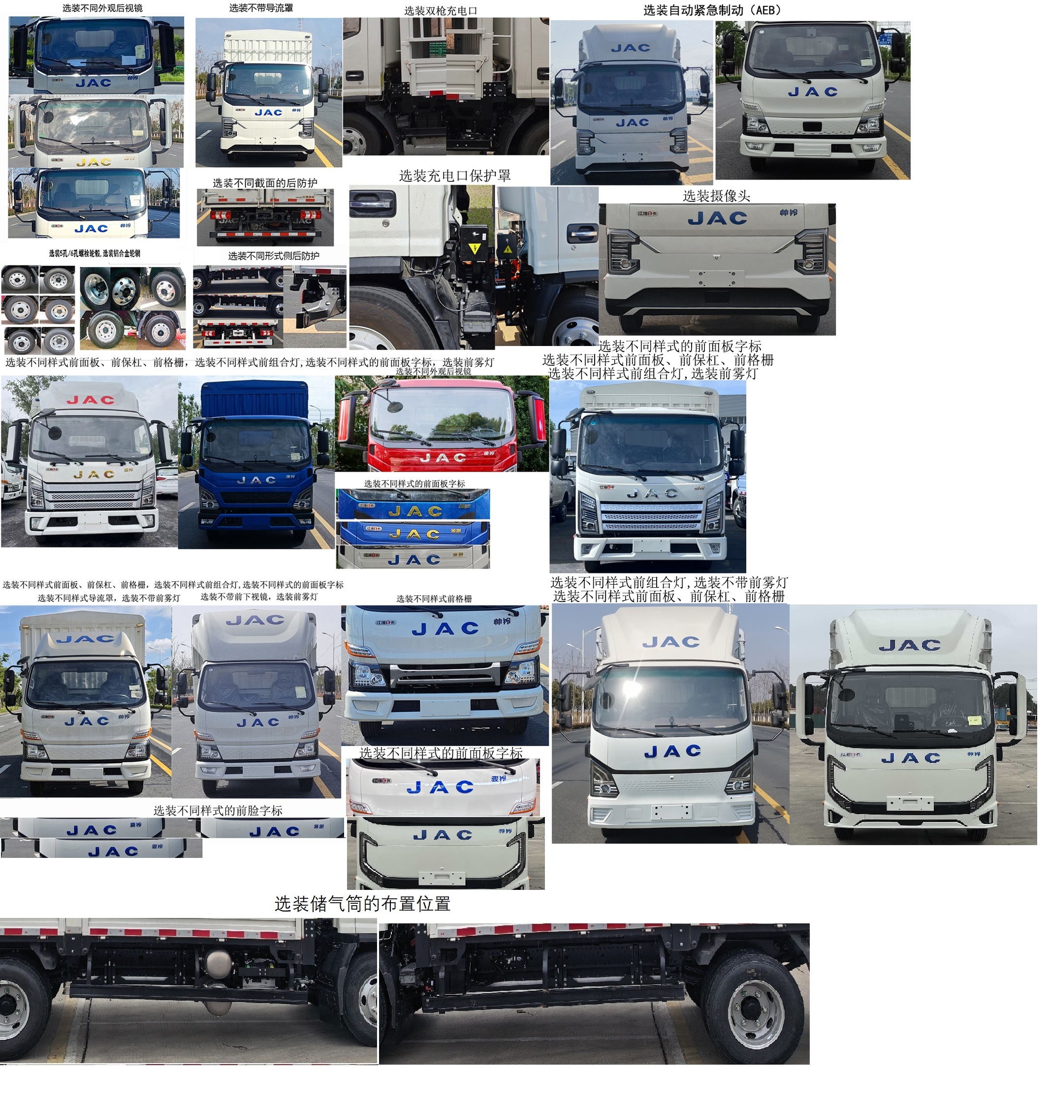 江淮牌HFC5042CCYEV7純電動(dòng)倉(cāng)柵式運(yùn)輸車(chē)公告圖片