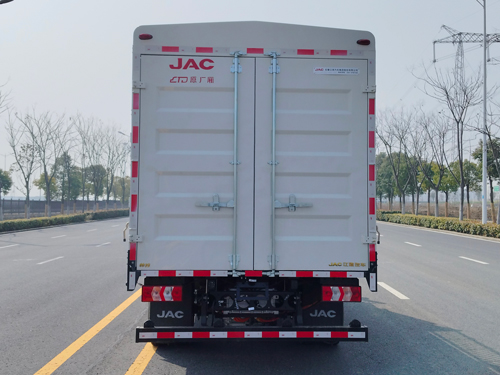江淮牌HFC5042CCYEV7純電動(dòng)倉(cāng)柵式運(yùn)輸車(chē)公告圖片