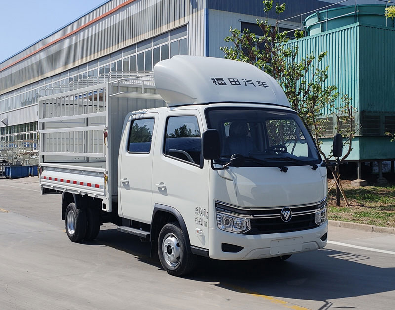 福田牌BJ5035CCY5AV6-30倉柵式運(yùn)輸車公告圖片