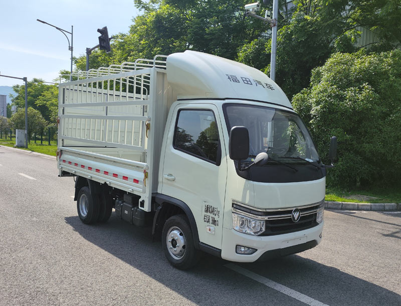 福田牌BJ5035CCY5JV6-30倉(cāng)柵式運(yùn)輸車(chē)公告圖片