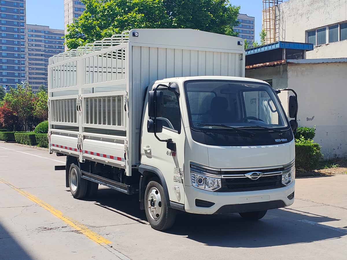 福田牌BJ5045CCY9JB6-32倉(cāng)柵式運(yùn)輸車公告圖片