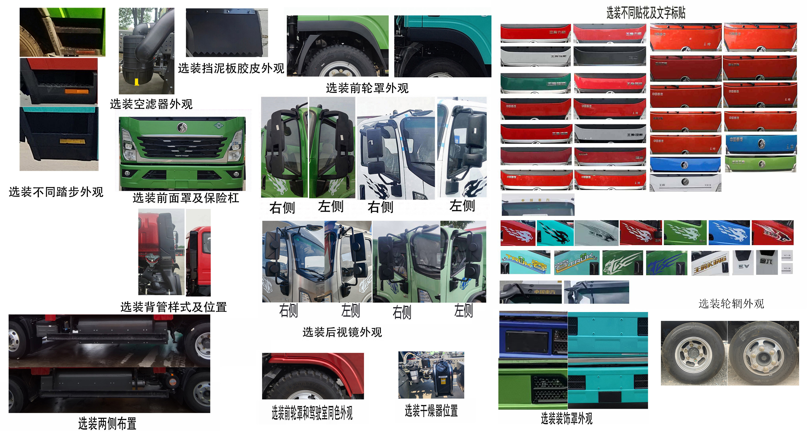 王牌牌CDW5044CCYC331DFHAL倉(cāng)柵式運(yùn)輸車公告圖片