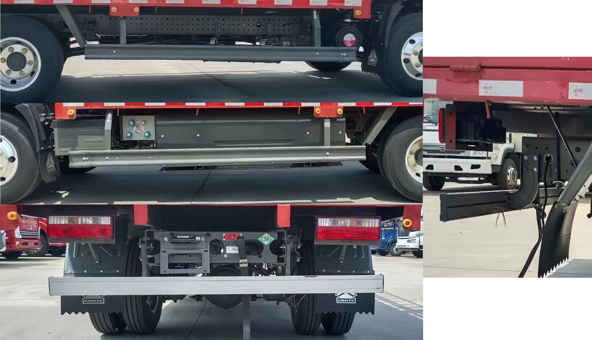 王牌牌CDW5044CCYC331DFHAL倉(cāng)柵式運(yùn)輸車公告圖片