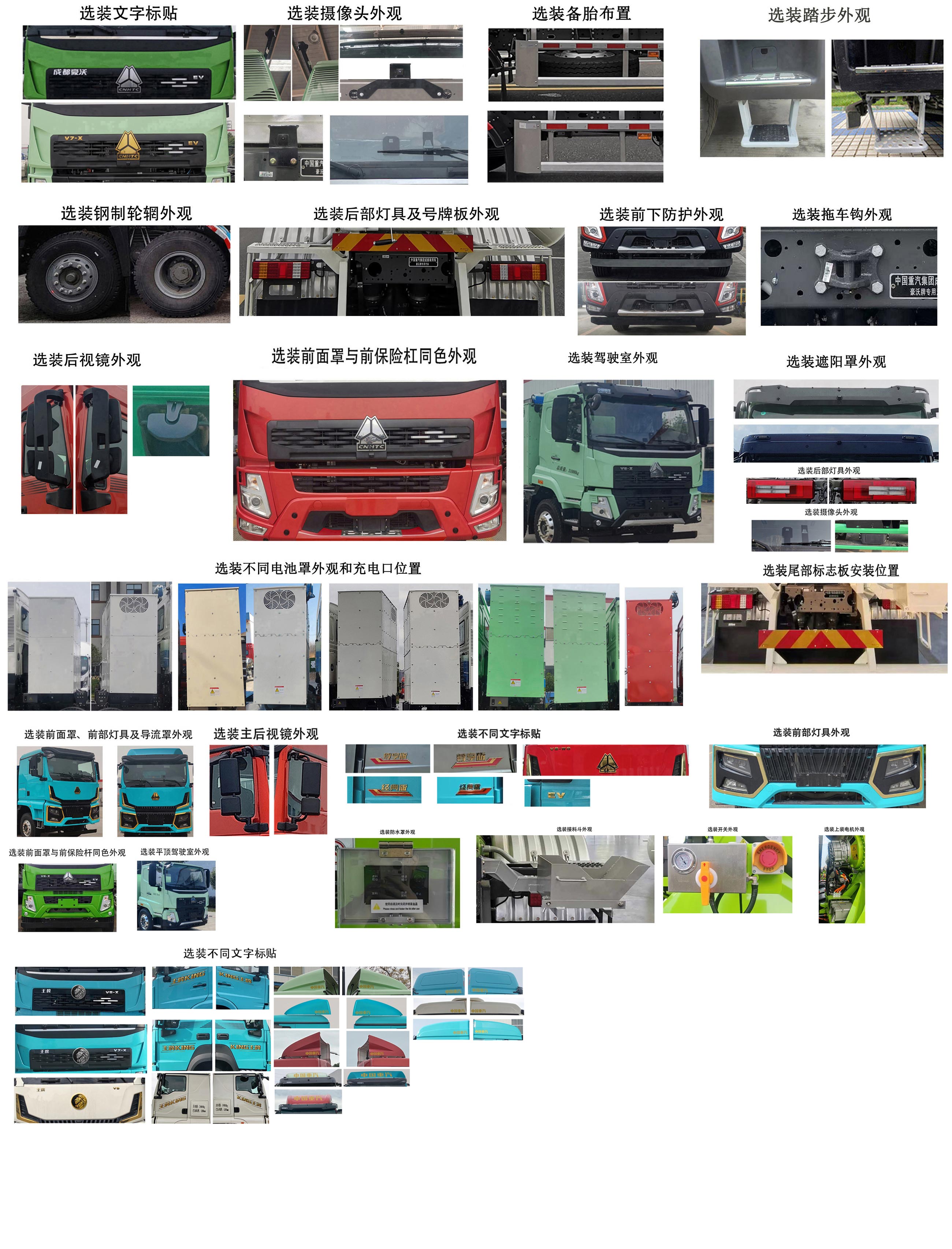 豪沃牌ZZ5319GJBV3061Z1BEV纯电动混凝土搅拌运输车公告图片