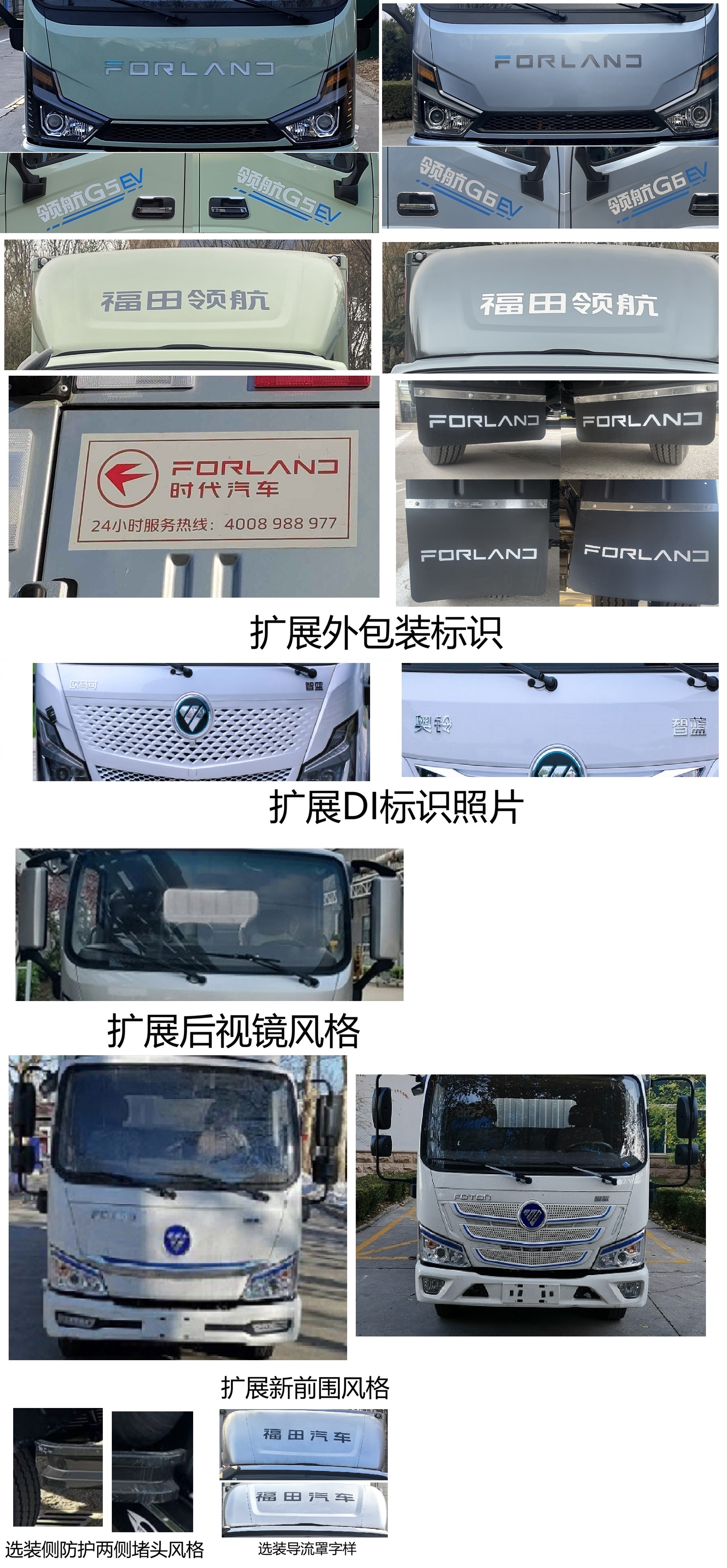 福田牌BJ5045XXYEVZ5純電動(dòng)廂式運(yùn)輸車(chē)公告圖片