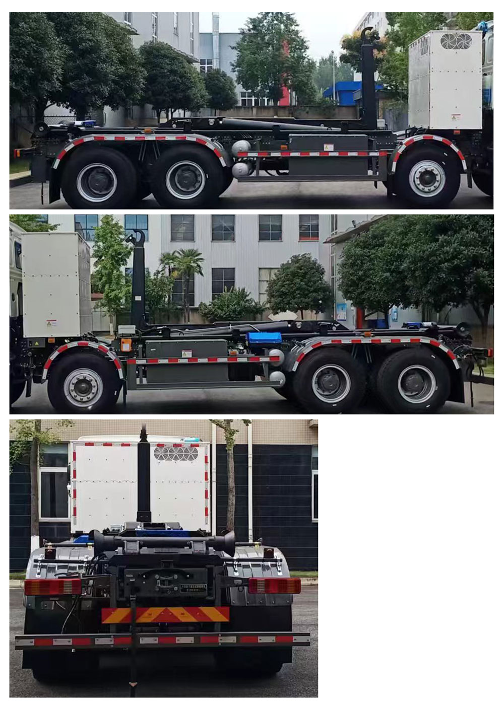 豪沃牌ZZ5312ZXXV3267Z11BEV純電動車廂可卸式垃圾車公告圖片