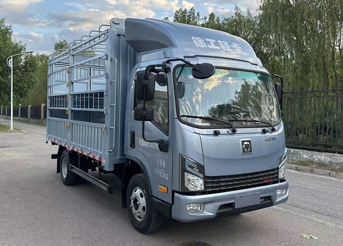徐工牌XGA5048CCYBEVEA純電動倉柵式運輸車公告圖片