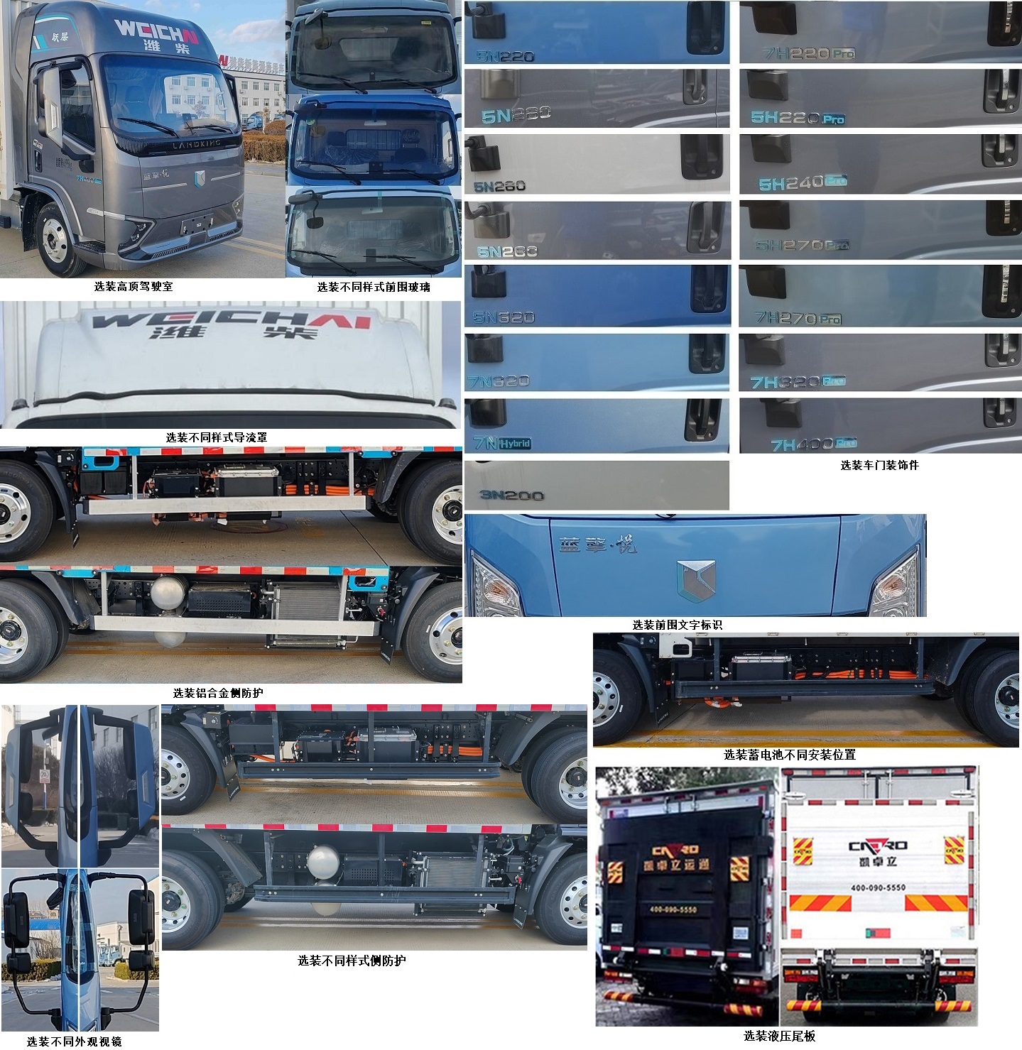 藍擎牌YTQ5042XXYKJEV341-LQ純電動廂式運輸車公告圖片