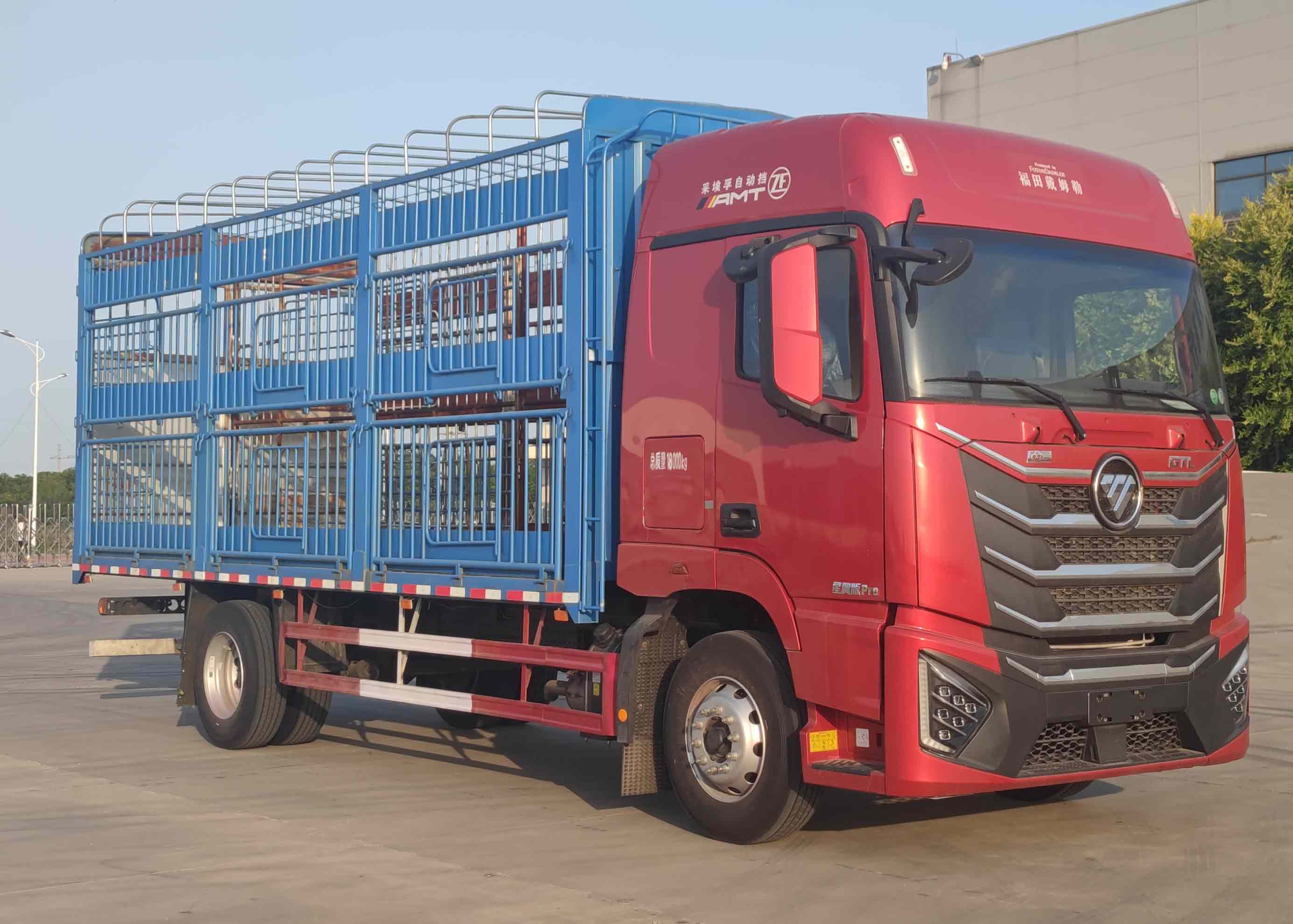 歐曼牌BJ5189CCQY6ANL-06畜禽運輸車公告圖片