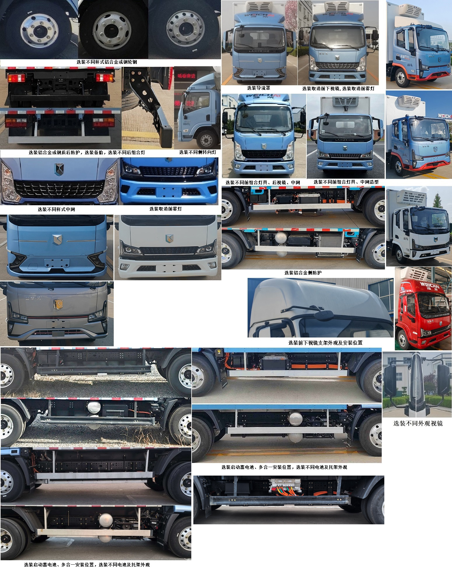 藍(lán)擎牌YTQ5042XLCKJEV341-LQ純電動(dòng)冷藏車公告圖片