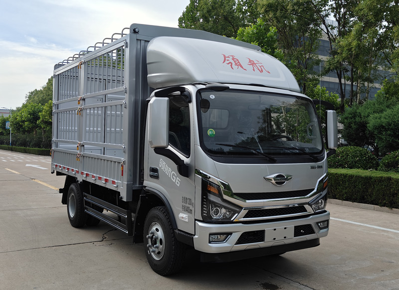 福田牌BJ5114CCYGJBA-56倉柵式運(yùn)輸車公告圖片