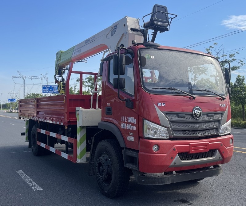 雷薩牌FLX5181JSQ-08隨車起重運輸車公告圖片