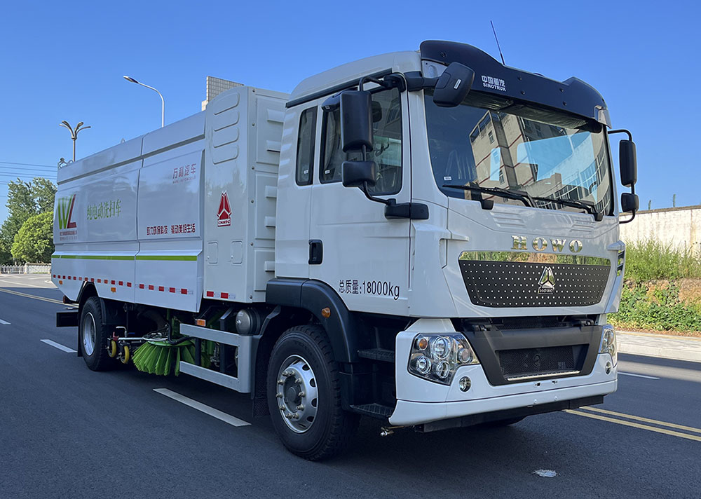 富巖汽車牌HWL5185TXSBEV純電動洗掃車公告圖片