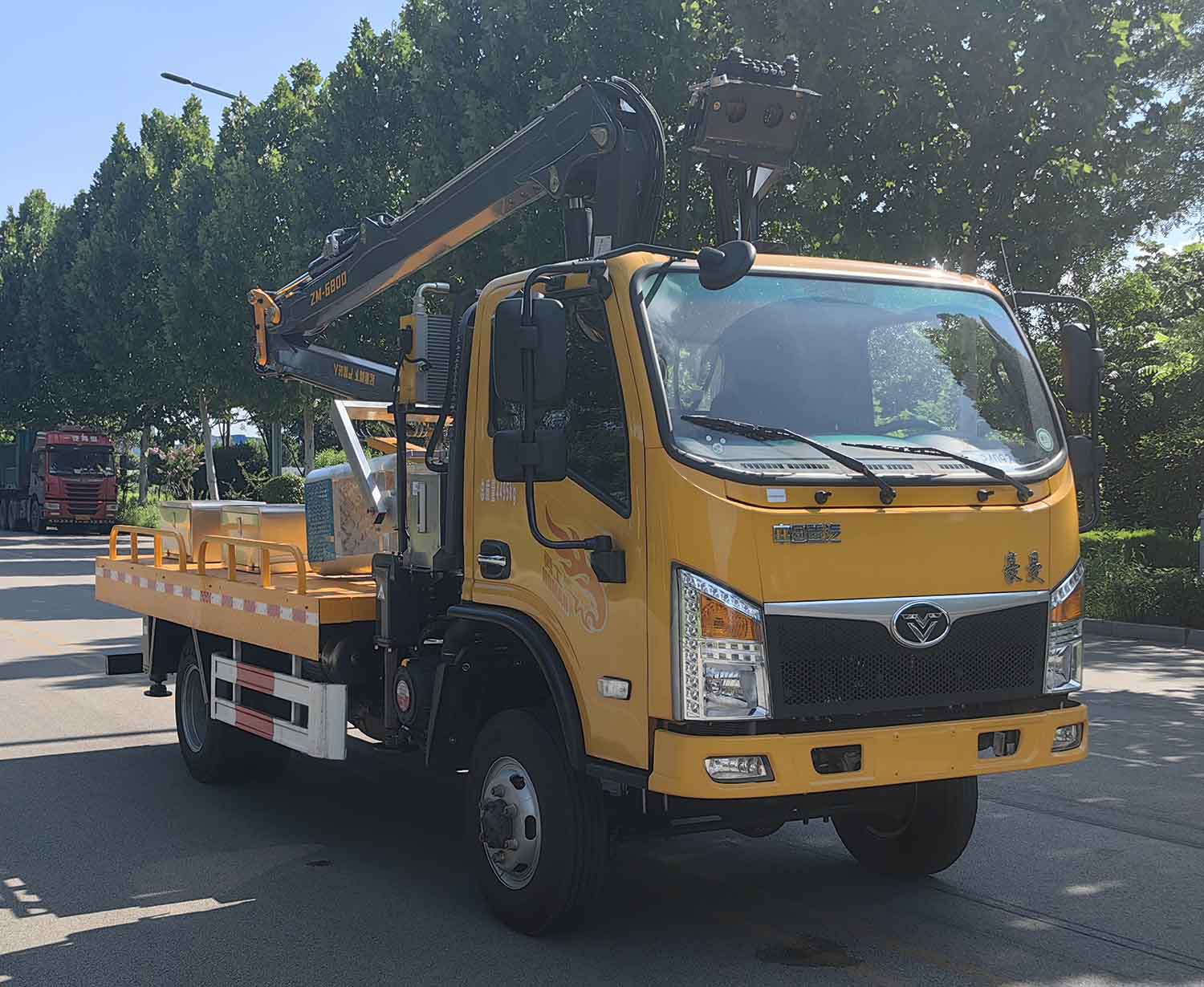 鴻昇久邦牌JBP5041JGKZZ6高空作業(yè)車(chē)公告圖片