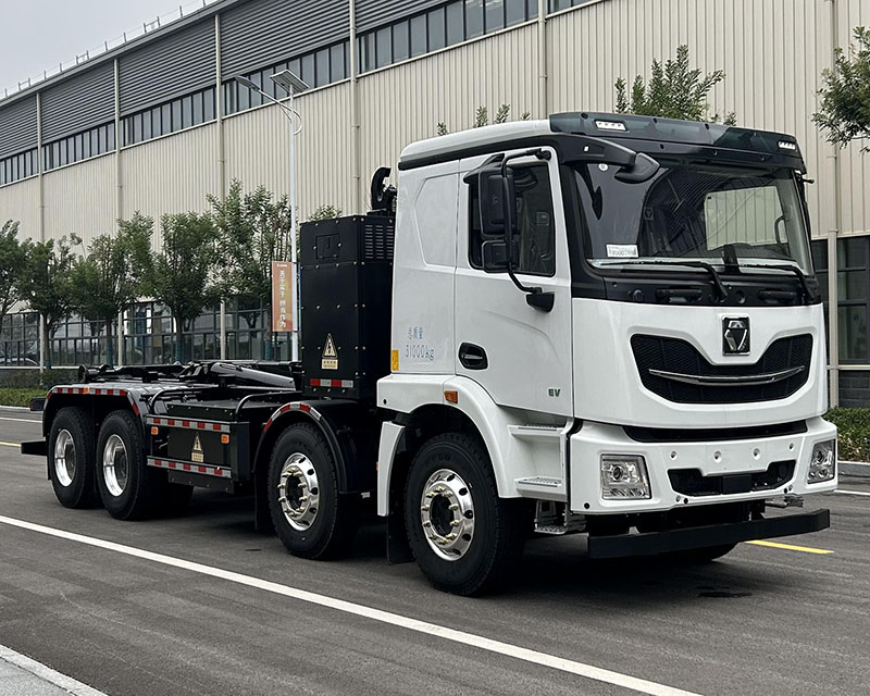 徐工牌XGH5312ZXXXBEV純電動(dòng)車(chē)廂可卸式垃圾車(chē)公告圖片