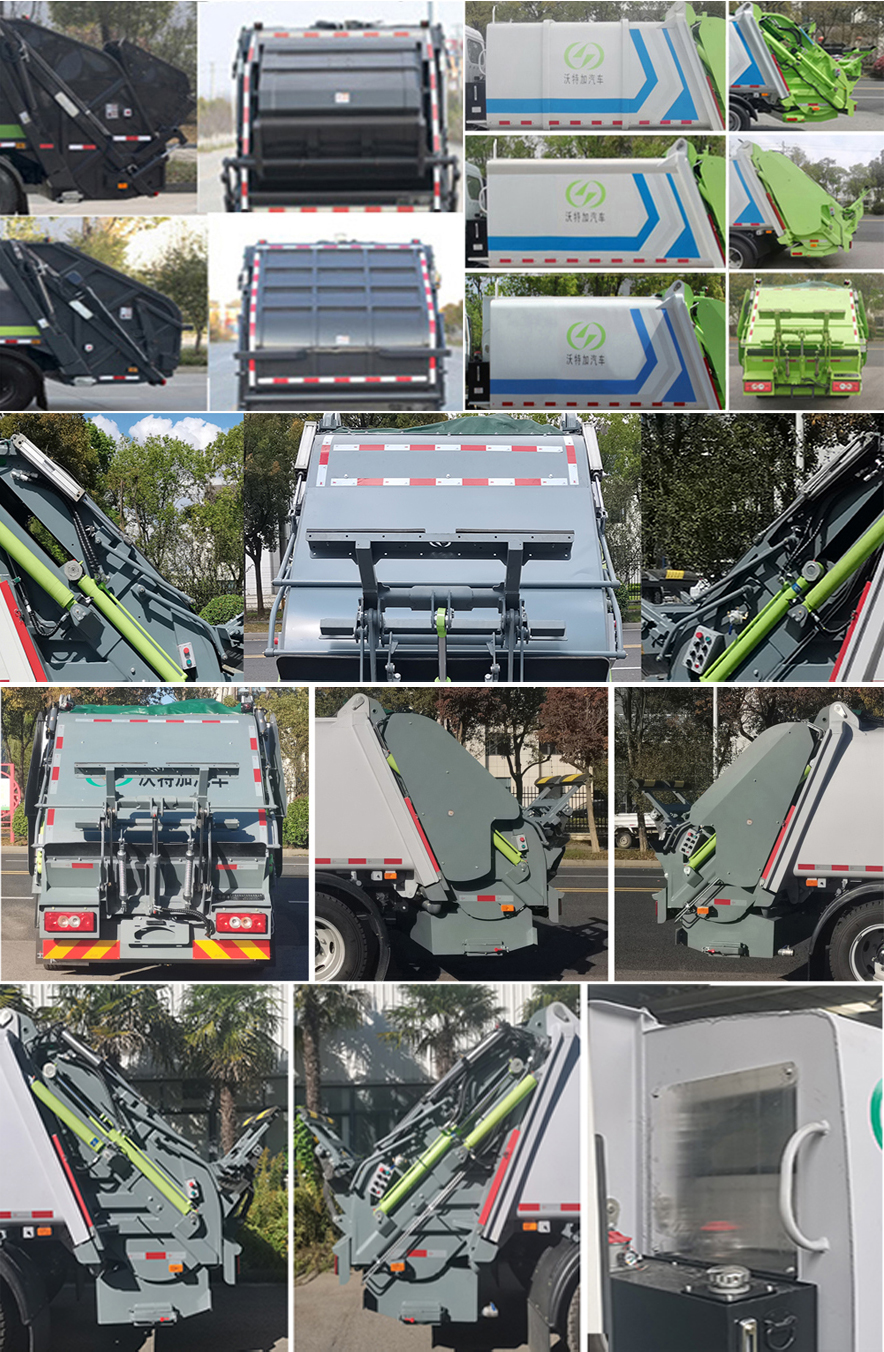耶律潔牌SWT5121ZYSBJ6壓縮式垃圾車公告圖片