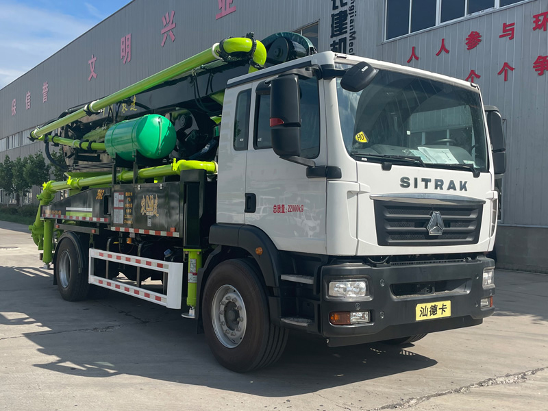 農(nóng)建機械牌XNJ5220THB混凝土泵車公告圖片