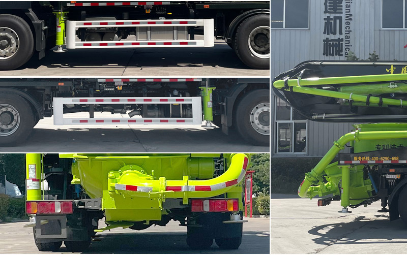 農(nóng)建機械牌XNJ5220THB混凝土泵車公告圖片