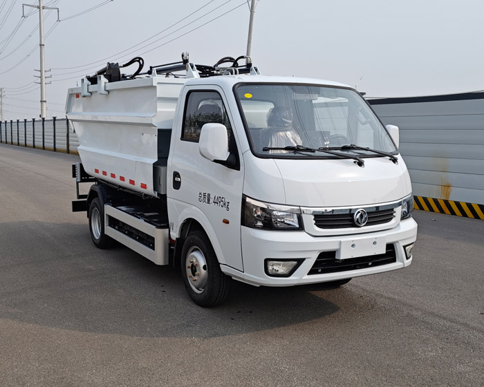 中植汽車牌CDL5040ZZZDFBEV純電動自裝卸式垃圾車公告圖片
