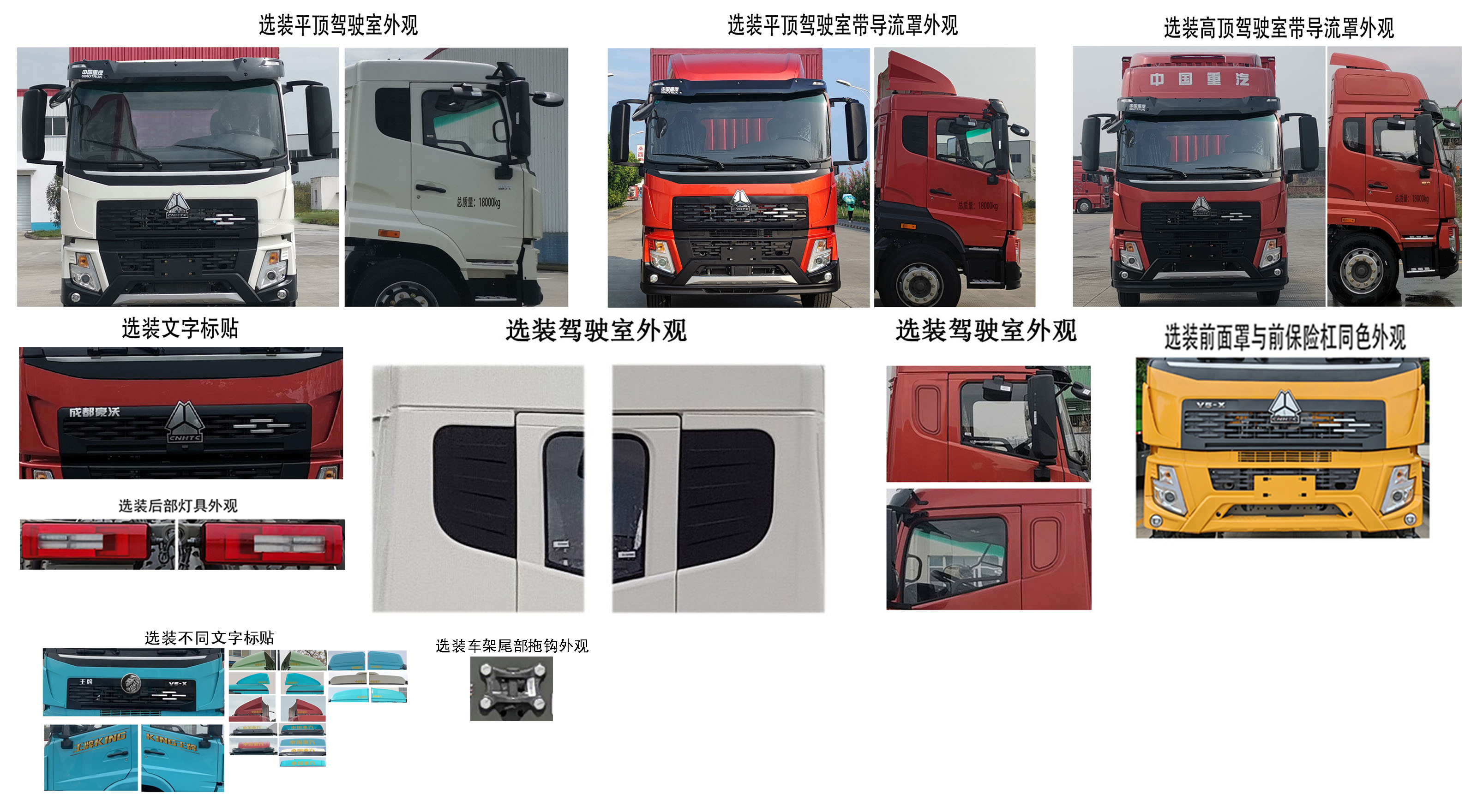 豪沃牌ZZ5184XYKK7117Z1FCEV燃料電池翼開啟廂式車公告圖片