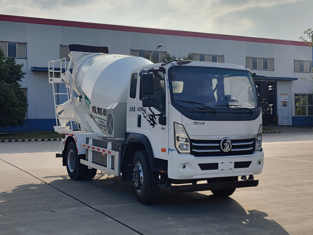 王牌牌CDW5184GJBK401EZABEV純電動混凝土攪拌運(yùn)輸車公告圖片