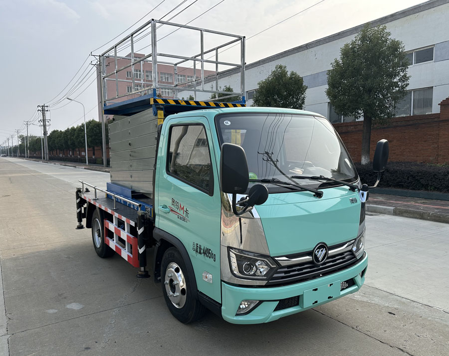 神百重工牌ABC5043JGKBJ6高空作業(yè)車公告圖片