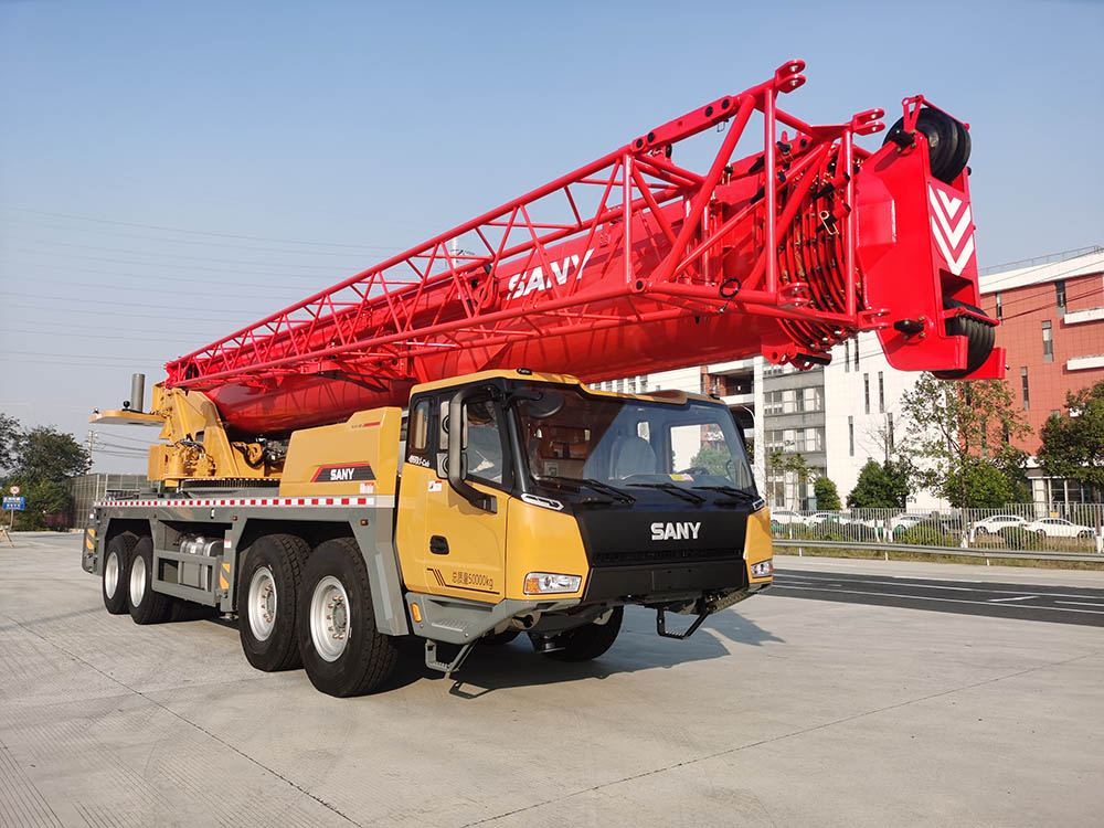 三一牌SYM5503JQZ100C8汽車起重機(jī)公告圖片