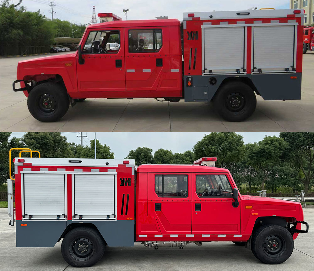 銀河牌BX5040GXFPW03/BA6水霧消防車公告圖片