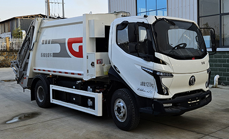 楚帝牌DCD5110ZYSBEV純電動(dòng)壓縮式垃圾車公告圖片