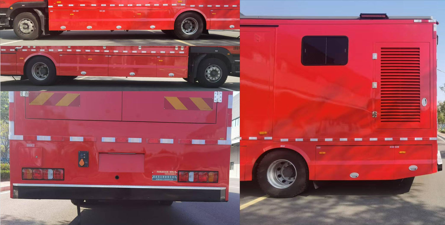 海威英達(dá)牌HWA5170XBXS6被服洗滌車公告圖片