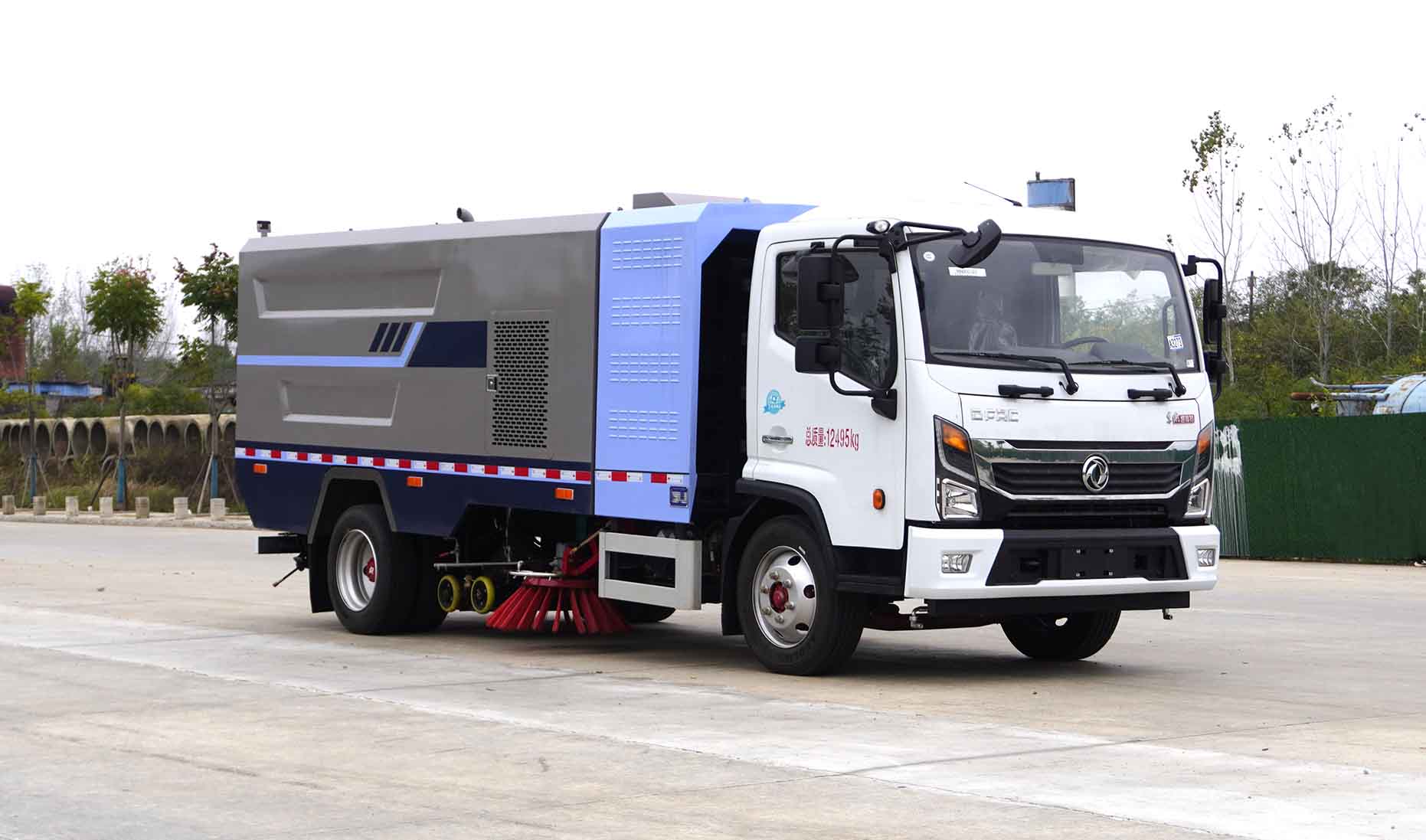 凱力風(fēng)牌KLF5121TXSBEV純電動(dòng)洗掃車(chē)公告圖片